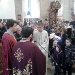 Литургија у Саборном храму у Никшићу на празник Сабора Пресвете Богородице