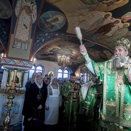 Свечано прослављена слава храма Светог Серафима Саровског у Полисаеву