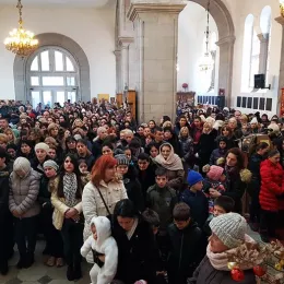 Епископ Јоаникије на Бадњи дан служио Литургију у никшићком Саборном храму