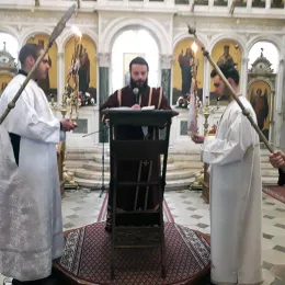 Епископ Јоаникије на Бадњи дан служио Литургију у никшићком Саборном храму