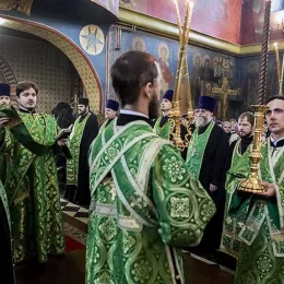 Свечано бденије у Покровском манастиру