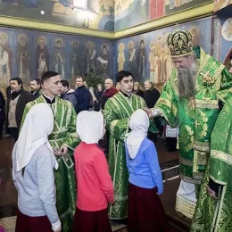 Свечано бденије у Покровском манастиру