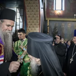 Свечано бденије у Покровском манастиру