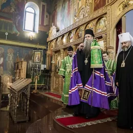 Свечано бденије у Покровском манастиру