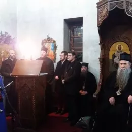 Божићни пријем у Епархији будимљанско-никшићкој