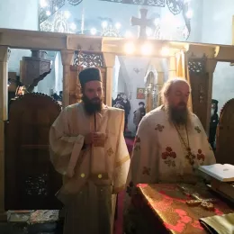 Молебан за благословену Нову годину у Ђурђевим Ступовима