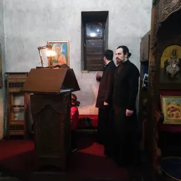 Молебан за благословену Нову годину у Ђурђевим Ступовима