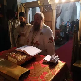 Молебан за благословену Нову годину у Ђурђевим Ступовима