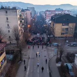 Литија за одбрану светиња у Беранама