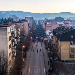 Литија за одбрану светиња у Беранама