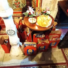 СВЕТИ САВА У ХРАМУ СВ. НИКОЛЕ