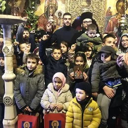 СВЕТИ САВА У ХРАМУ СВ. НИКОЛЕ