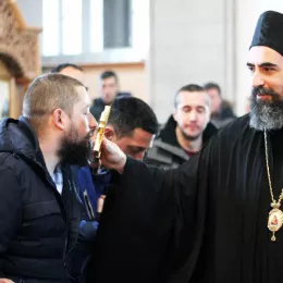 Епископ Методије богослужио у никшићком Саборном храму