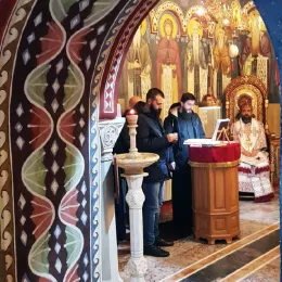 Епископ Методије богослужио у манастиру Заграђе