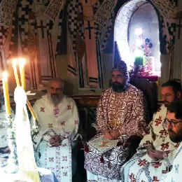 Епископ Методије богослужио у манастиру Заграђе