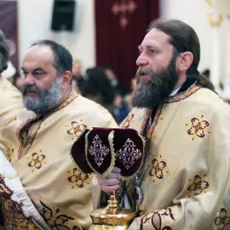 Литургија на празник Светог Саве у Саборној цркви у Никшићу