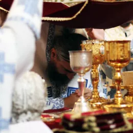 Епископ Методије на Богојављење служио Литургију са водоосвећењем у Никшићу