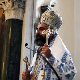 Епископ Методије на Богојављење служио Литургију са водоосвећењем у Никшићу