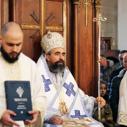 Епископ Методије на Богојављење служио Литургију са водоосвећењем у Никшићу