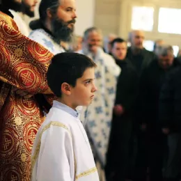 Епископ Методије на Богојављење служио Литургију са водоосвећењем у Никшићу