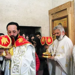 Владика Методије на Божић служио Литургију у манастиру Ђурђеви Ступови