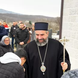 Архијерејска Литургија и слава храма Светог Архиђакона Стефана у Глибавцу