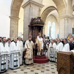 Архијерејска Литургија у Саборном Храму Светог Василија Острошког у Никшићу