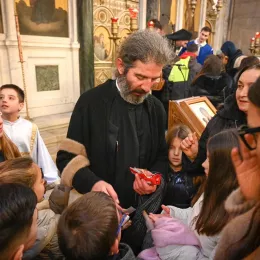 У недјељу Светих Отаца Митрополит Методије богослужио у никшићком Саборном храму