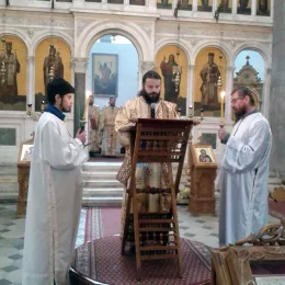 У Недјељу праштања служена Литургија у никшићком Саборном храму