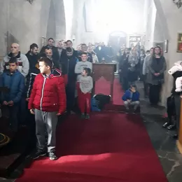 Владика Јоаникије богослужио у манастиру Ђурђеви Ступови