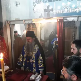 Литургија Пређеосвећених Дарова у манастиру Ђурђеви Ступови