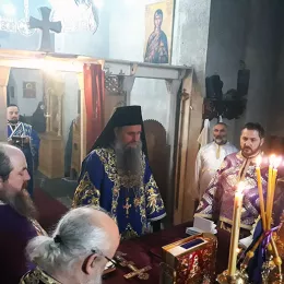 Литургија Пређеосвећених Дарова у манастиру Ђурђеви Ступови