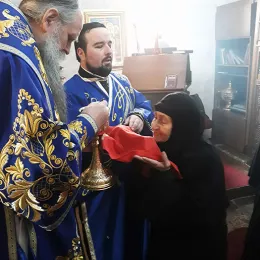 Литургија Пређеосвећених Дарова у манастиру Ђурђеви Ступови