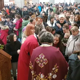 У Саборном храму у Никшићу свечано дочекане светиње Светог Саве