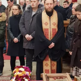 У Саборном храму у Никшићу свечано дочекане светиње Светог Саве