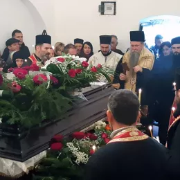 На Фундини сахрањени земни остаци Дарка Вујошевића