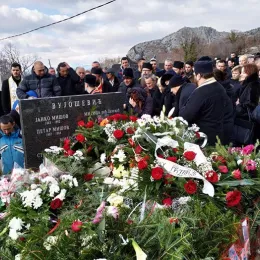 На Фундини сахрањени земни остаци Дарка Вујошевића