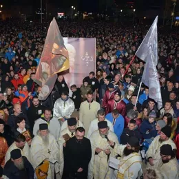 Литија у Никшићу