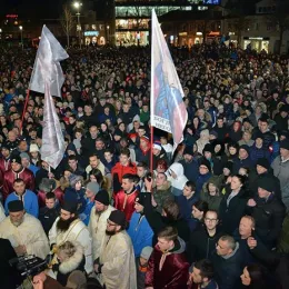 Литија у Никшићу