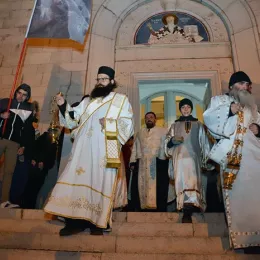 Литија у Никшићу