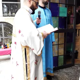 Епископи Јоаникије и Јован у Дајбабама служили помен оцу Луки (Анићу)