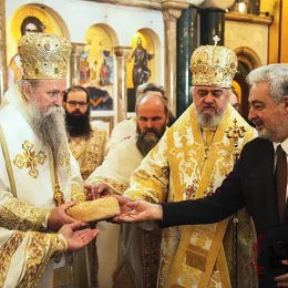 Светосимеоновски сабор у храму Христовог Васкрсења у Подгорици (ВИДЕО)