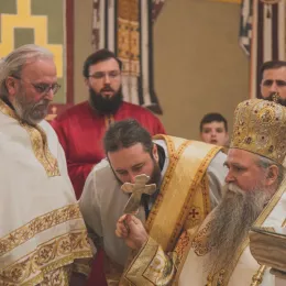 Владика Јоаникије у подгоричком Храму Христовог васкрсења