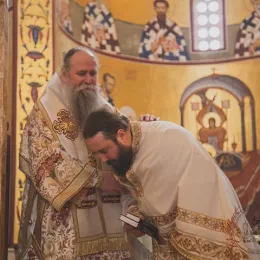 Владика Јоаникије у подгоричком Храму Христовог васкрсења