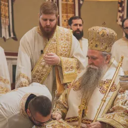 Владика Јоаникије у подгоричком Храму Христовог васкрсења