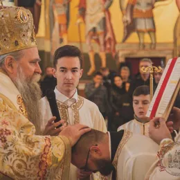 Владика Јоаникије у подгоричком Храму Христовог васкрсења