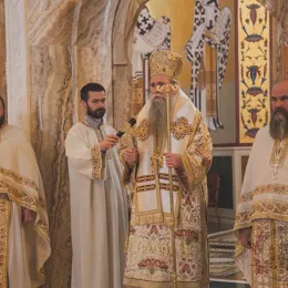 Владика Јоаникије у подгоричком Храму Христовог васкрсења