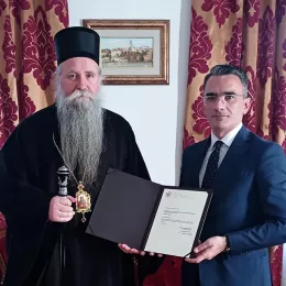 Министар Владимир Лепосавићу посјети Епархији