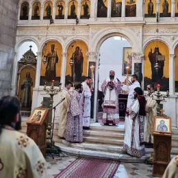 Епископ будимљанско-никшићки Г. Методије богослужио у никшићкој Саборној цркви