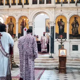 Епископ будимљанско-никшићки Г. Методије богослужио у никшићкој Саборној цркви